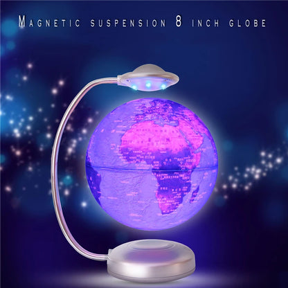 18cm Touch Color Changing Night Light Magnetic Levitation Double-Sided Night Light With Variable Earth And Constellations