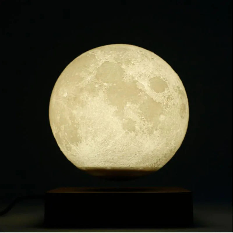 Night Light Levitating Moon Lamp Touch Magnetic Levitation Table Floating Lamp For Bedroom Decor  New Year Gift Exotic lamp