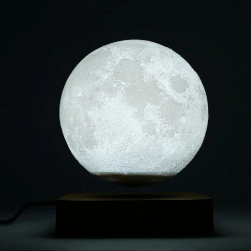 Night Light Levitating Moon Lamp Touch Magnetic Levitation Table Floating Lamp For Bedroom Decor  New Year Gift Exotic lamp