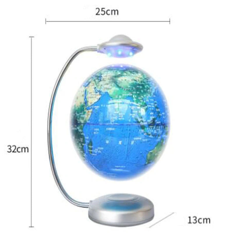 18cm Touch Color Changing Night Light Magnetic Levitation Double-Sided Night Light With Variable Earth And Constellations